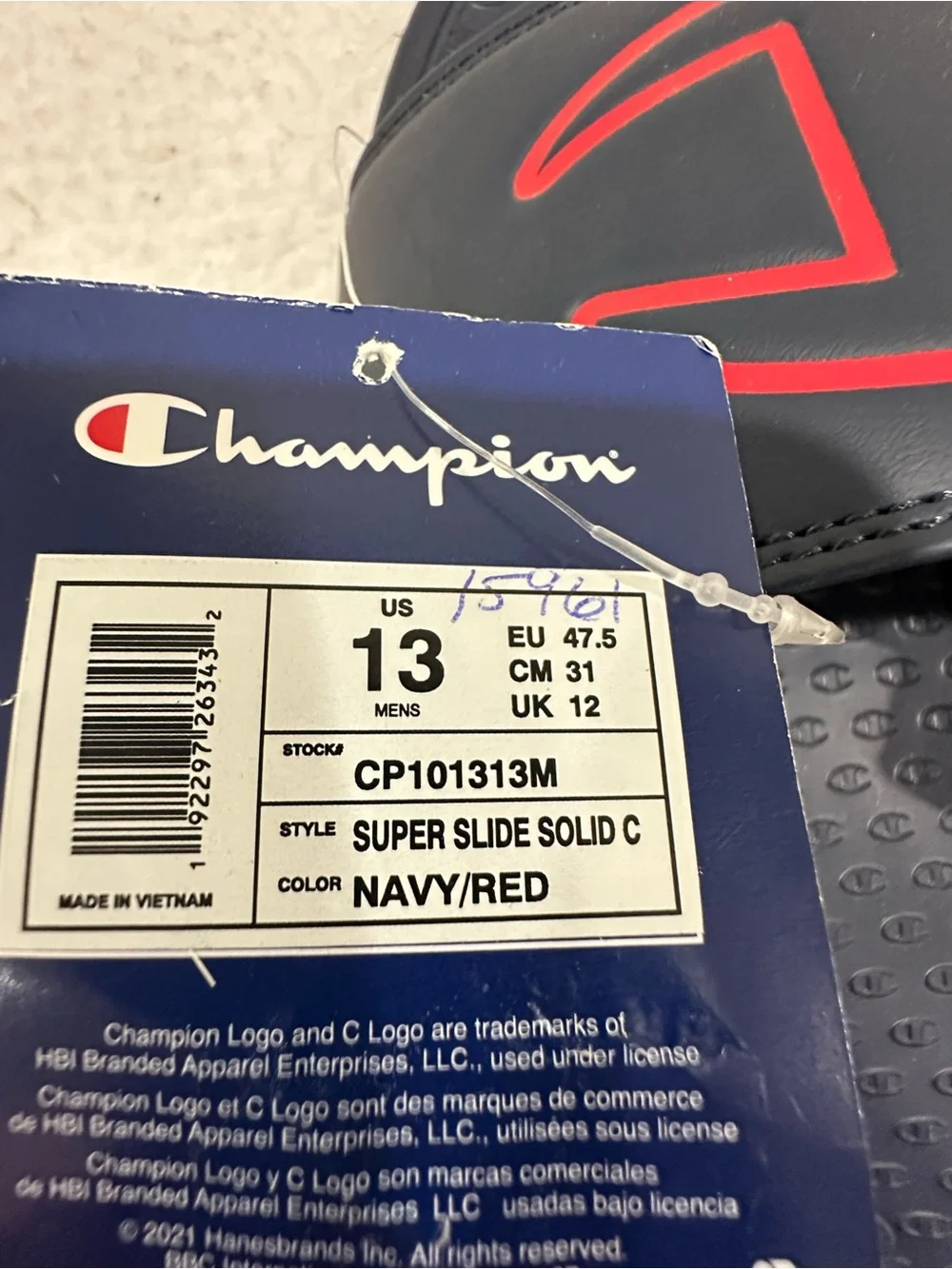 Men’s Blue Champion Slides